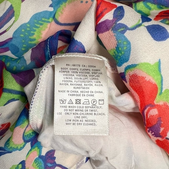 Anthropologie Maeve St Lucia Cami Floral Strappy  Sleeveless Tank Top Size Small - Picture 9 of 9